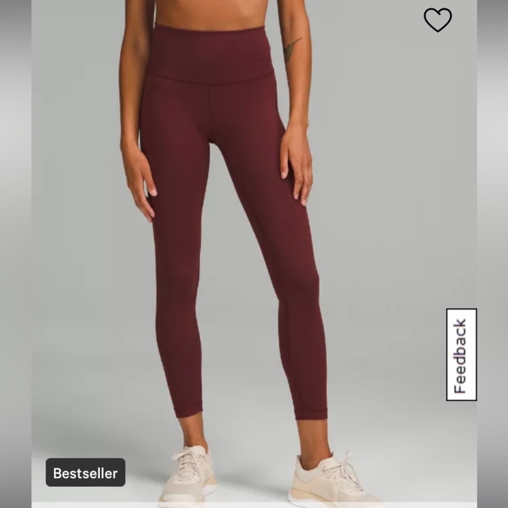 lululemon wunder under high rise tight leggings